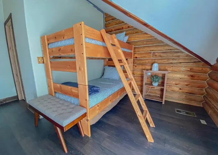 Holiday home Charming Log Aframe In
