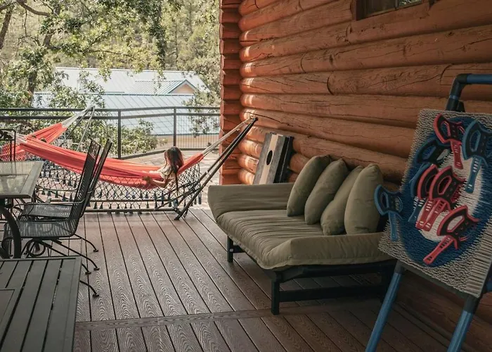 Holiday home Charming Log Aframe In Pine