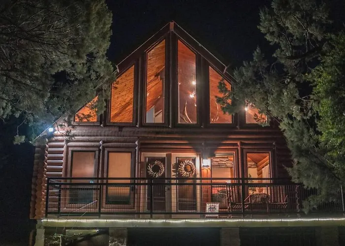 Charming Log Aframe In Holiday home Pine