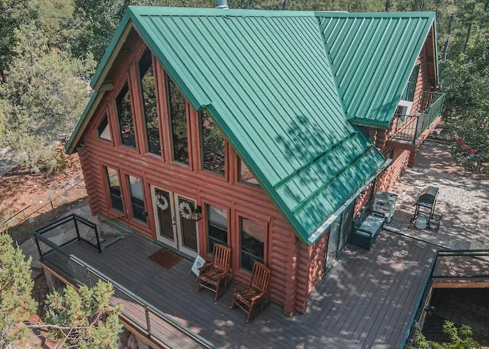 Charming Log Aframe In Holiday home