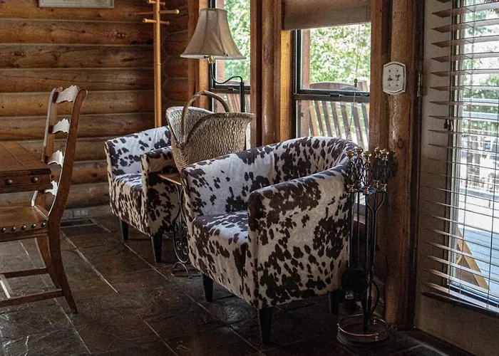 Charming Log Aframe In