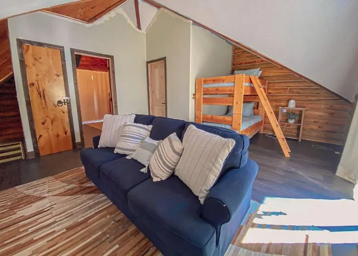 Holiday home Charming Log Aframe In